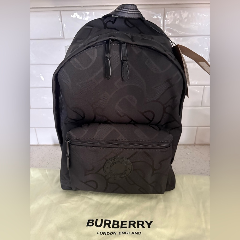 Burberry Black Backpack